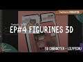 EP#4 Modelado Figurines Temmie Lilypichu | Sketchup | 3d Modeling OTV Temmie