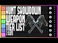Hunt Showdown Weapon Tier List! - 2 Slots