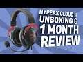 HyperX Cloud II Gaming Headset Unboxing, Mic test & 1 Month Later Review (7.1 Virtual Surround)