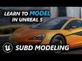 Learn to Model inside Unreal Engine 5! SubD Modeling