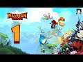 Rayman Origins #1 Совместное Прохождение