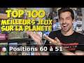 TOP 100 de JP - Les MEILLEURS jeux de société (#60 à 51)