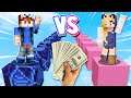 Minecraft - CHŁOPAK vs DZIEWCZYNA Parkour Challenge | Vito vs Bella
