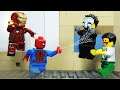 Lego SpiderMan Training Police Academy with SPIDER SUIT