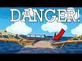 Making SUPER DANGEROUS bridges in Challenge Mode! Poly Bridge 2!