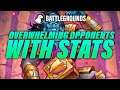 Overwhelming Opponents with Stats | Dogdog Hearthstone Battlegrounds