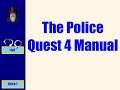 police quest 4 [extra 1/x] [faux mt-32]:  the super tedious game manual