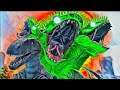 Roubei e Fui Atacado Pela Gigantesca Toxic Hydra do Universo! Pai Indoraptor Ark Genesis Dinossauros