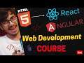 WEB DEVELOPMENT Course Announcement #webdevelopment | HTML to React / Angular | #codewithankit