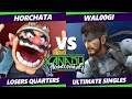 Xanadu Homecoming Losers Quarters - Horchata (Wario) Vs. Wal00gi (Snake) Smash Ultimate - SSBU