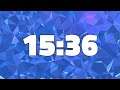 15 MINUTES AND 36 SECONDS TIMER COUNTDOWN [936 seconds - 15:36]