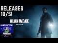 Alan Wake Remastered Release Preview! Releases on October 5th!