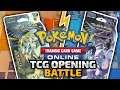 Die ersten eigenen Decks! - TCG Opening Battle #004: Pokemon TCGO