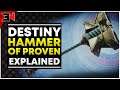 HAMMER OF PROVING EXPLAINED - Destiny 2 Season Of The Chosen Umbral Engrams & Hammer Of Proving