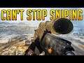 I Can't Stop Sniping in Call of Duty Warzone!