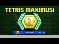 i got my 8th win in tetris 99 CPU battle on level 5!!