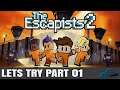 Let's Try: THE ESCAPISTS 2 - THE STORY OF CLIVE - Part 01 - Escapists 2 Gameplay Let's Play