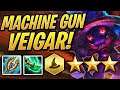 MACHINE GUN VEIGAR BUILD w/ 6 MAGES! | Teamfight Tactics Set 2 | TFT | League of Legends Auto Chess