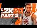 NBA 2K20 MyCareer: Gameplay Walkthrough - Part 2 "Bay City Flames" (My Player Career)