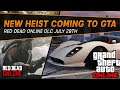 NEW HEIST COMING TO GTA 5 ONLINE And Red Dead Online DLC On Tuesday