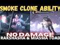 Noob Saibot(Smoke clone) Ability: Miasma Toad and Rakshahsa boss fight, No damage, Eastern exorcist