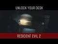 Resident Evil 2 - Unlock your desk (Rookie's first assignment)
