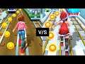 Subway Princess Runner V/S Subway Santa Princess - NEW GAMES | Android/iOS Gameplay HD