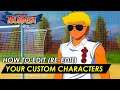 Captain Tsubasa - How to edit your custom characters (Unique Player Trophy Guide)