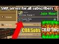 Crafting and building SMP server