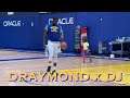 📺 DJ assists Draymond on his workout/threes/FTs at Warriors practice, day before Memphis Grizzlies