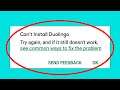 How To Fix Can't Install Duolingo Error On Google Play Store Android & Ios