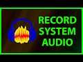 How to Record your computer sound with Audacity (Windows 11)