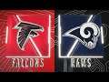 Madden NFL 20 - Atlanta Falcons Vs Los Angeles Rams Simulation (Madden 21 Rosters)