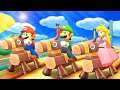 Mario Party The Top 100 MiniGames - Mario Vs Luigi Vs Peach Vs Yoshi (Master Cpu)