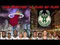 NBA Live Stream: Miami Heat Vs Milwaukee Bucks Game 2 (Live Reactions & Play By Play)