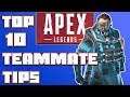 Top 10 Teammate Tips | Apex Legends (Parody)