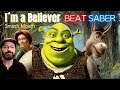 Beat Saber Gameplay - I´M A BELIEVER - Smash Mouth - Shrek Theme - Mixed Reality - Oculus Rift S