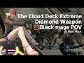 Cloud deck Diamond Weapon Extreme Black Mage POV (by main melee)