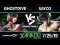 F@X 312 Tekken 7 - Ghostdive [L] (Anna) Vs. Sayco (Devil Jin) - T7 Grand Finals