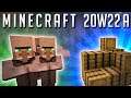 Minecraft Snapshot 20w22a : Fini les Villageois Bugé !