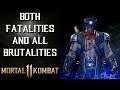 Mortal Kombat 11: Both Fatalities & ALL Brutalities for Nightwolf...So Far (1080P/60FPS)