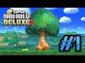 New Super Mario Bros. U Deluxe - World 1: Acorn Plains - Full Gameplay part 1