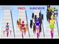 NOOB vs PRO vs HACKER vs GOD in Pet Delivery 3D - MAX LEVEL in Pet Delivery - Gameplay Android, Ios