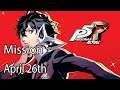 Persona 5 Royal Mission April 26th