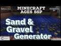 Sand & Gravel Generator | Minecraft Ages - Episode 16
