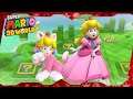 Super Mario 3D World for Wii U ᴴᴰ | World 1 (All Green Stars & Stamps) Solo Peach