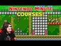 Super Mario Maker 2 - Playing Nintendo Minute's Courses!