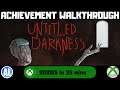 Untitled Darkness (Xbox) Achievement Walkthrough
