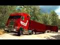 ¡VIAJE EN MEDIO DEL BOSQUE! - Doble Remolque - American Truck Simulator