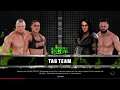 WWE 2K20 Ronda Rousey,Brock Lesnar VS Nia Jax,Finn Bálor Mixed Tag Match